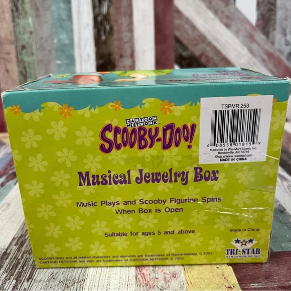 Scooby-Do Vintage (2002) Musical Jewelry Box NIB Collectible Purple White - Picture 10 of 11